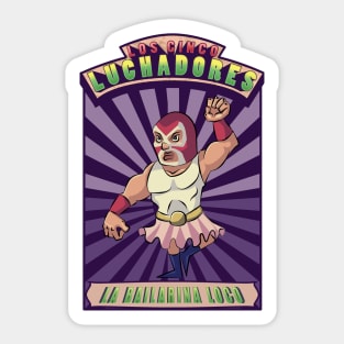 LOS CINCO LUCHADORES Sticker